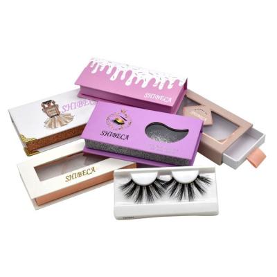 China 5d Thick Mink Eyelashes Vendor Private Label 5d Mink Eyelashes Package Box for sale