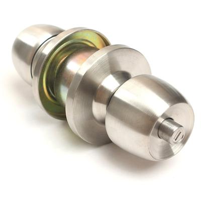 China 30-50MM stainless steel door knob cylinder lock for 5831ball door wooden door lock for sale