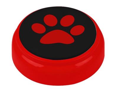 China Recordable Answer Buzzers voice record dog trainer, custom sound ringtones talking button for sale