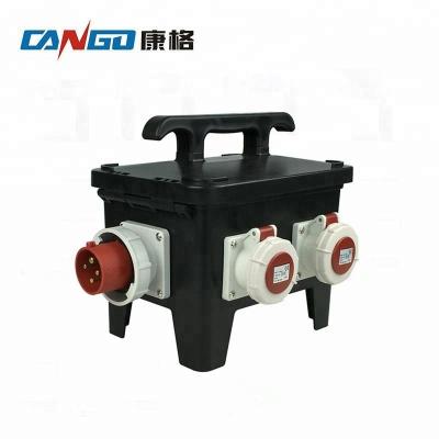 China Portable Waterproof PC Black 12 Ways Dispensing Box for sale