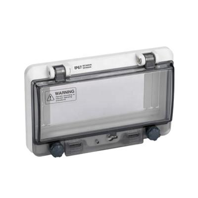 China Cheap Waterproof PC Kangge Circuit Breaker Enclosure Window, Transparent Touch Protection Window Cover for sale