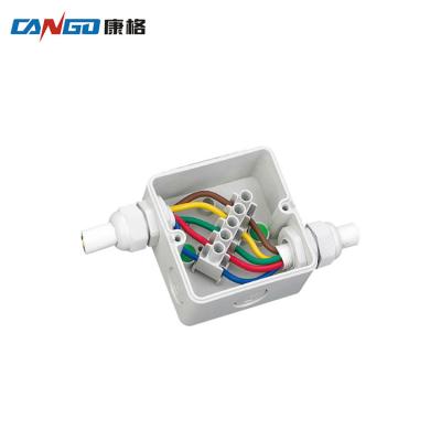 China PC Electrical Wiring Plastic Waterproof Electrical Junction Box for sale