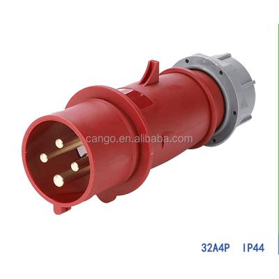 China IP44 32A 3P 4P 5P Industrial Industrial Sockets for sale