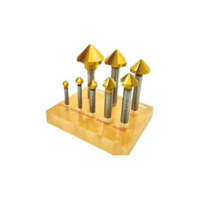 China Other 90 Degree M35 1or3 Cobalt Countersink Drill Bits Pipes Deburring Stainless Steel Reaming Chamfering Cutter for sale