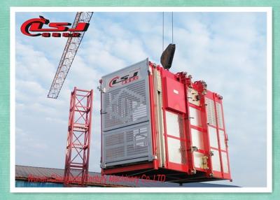 China Building Site Industrial Elevators And Lifts , Man Material Hoist High Power for sale