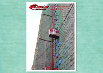 China High Efficiency Construction Rack And Pinion Hoist 96m/Min With Double Cages for sale