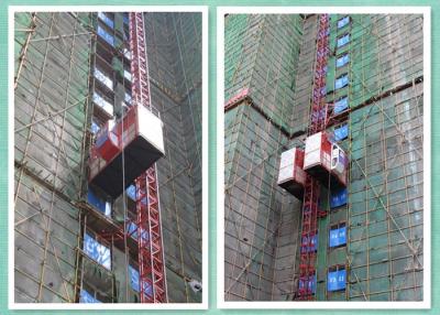 China 34m/Min Passenger Material Construction Elevator Builders Hoists VFC Control for sale