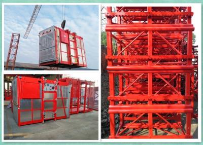 China 2000kg Capacity Man And Material Hoist , Construction Site Buck Hoist Elevator for sale