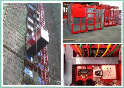 China Electric Industrial Rack And Pinion Goods Passenger Lifts For Construction Site for sale