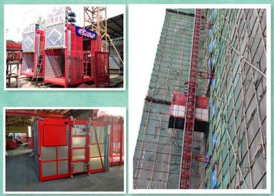 China Safety Rack & Pinion Building Hoist For Transportation Material And Passenger for sale