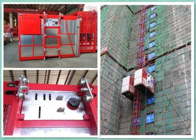 China Construction Building Site Material Lift Elevator Rack And Pinion Lift CE Approved for sale