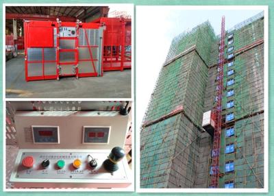 China 37 Kw Personnel And Materials Hoist Construction Lift , Industrial Lifts Elevators for sale