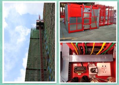 China Temporary Passenger And Material Hoist Elevator With Anti-Falling Govenor for sale