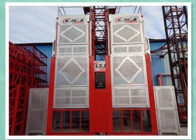 China Single Cage / Double Cage Construction Material Lift With Level Calling System for sale