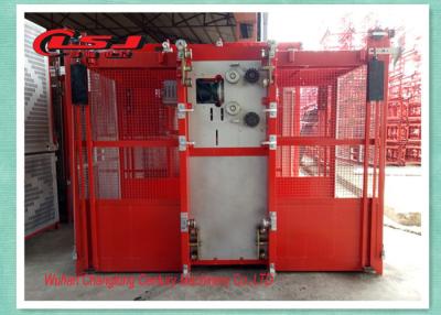 China High Speed Building Rack & Pinion Hoist , Construction Site Elevator for sale