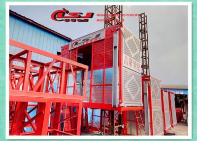 China SC200 2000KG 0-34m/min 2*12kw motors capacity Construction elevator for sale