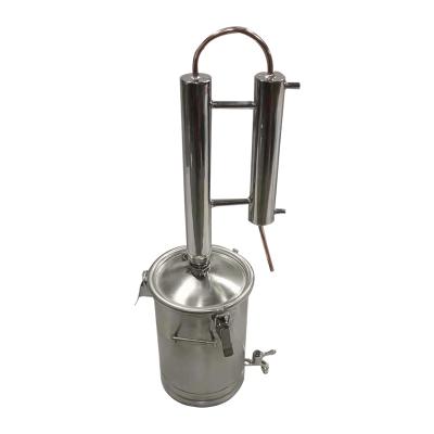 China food & Home Beverage Factory 15L Liquor Alcohol Distiller/Mini Distillation Equipment /Stainless Steel Pot for sale