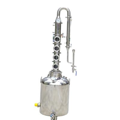 China Excellent Quality Small Winery Stainless Steel Whiskey Distillation Equipment Brandy Distiller for sale