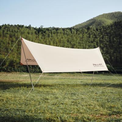 China Wholesale Large Space China Sunshade Canopy Tent Ultralight Waterproof Camping Tarpaulin for sale