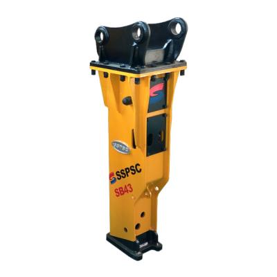 China soosan hydraulic demolition excavator attachment new rock breaker price SB43 for sale