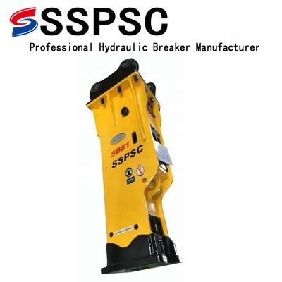 China Mining / Demoliton / Breaking Korea Hydraulic Breaker SB81A Box Type Mining Tools for sale