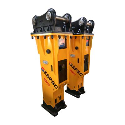 China Fine mining hydraulic breaker with cylinder sb81 soosan for sale