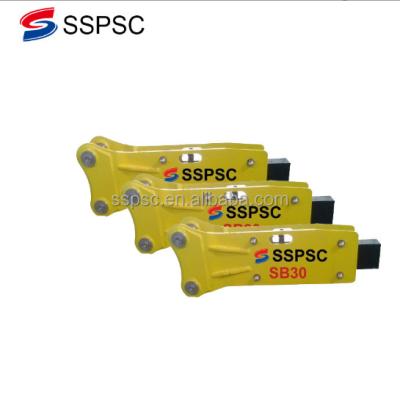 China Open Type Construction Site Construction 1.5~4.5 Ton Hydraulic Breaker SB30 Tools for sale