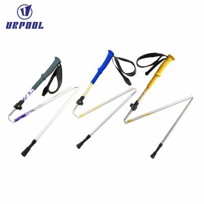 China EVA Folding Collapsible Travel Hiking Trekking Poles URPOOL Brand for sale