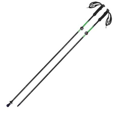 China EVA Outdoor Carbon Fiber Folding Hiking Pole Walking Stick Pole UR13003 for sale