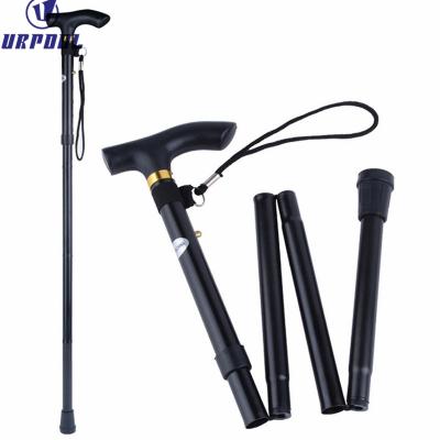 China Aluminum Adjustable Offset Handle Cane With Cushion Top And Ultra Handle Tip for sale