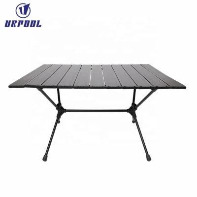 China Ultralight Portable Camping Table Easy Carry Folding Beach Aluminum Table Camp Table for Backpacking Outdoor Picnic for sale