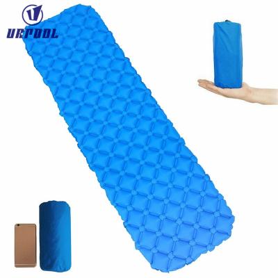 China Space Enlarger Mat Floor Sleeping Cushions Hot Sale Inflatable Mattress Folded Camping Indoor Inflatable Camping Bed for sale