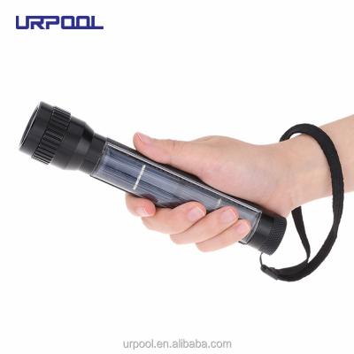 China Emergency Manufacturer Multifunctional Rechargeable Solar Alluminum Alloy 7 Led Flashlight With Working Light for sale