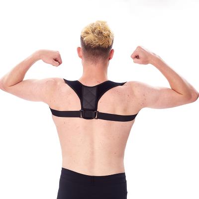 China Custom Made Adjustable Skin-Friendly Adjustable Scoliosis Back Support Brace For Women Men Neoprene Belt Posture Corrector for sale