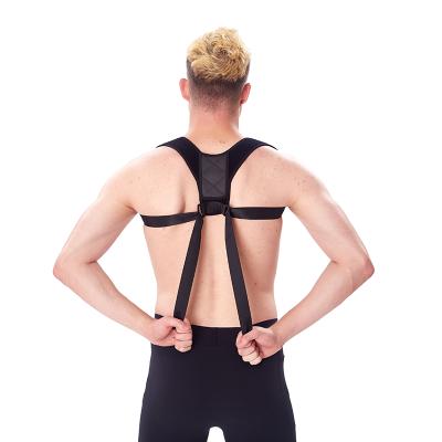 China Adjustable Breathable Scoliosis Back Support Skin-Friendly Adjustable Brace For Women Men Neoprene Belt Posture Corrector for sale