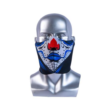 China Uninex Neoprene Ski Mask Outdoor Sports Motorcycle Windproof Cold Warm Face Mask Cheap Warm Half Neck Face for sale