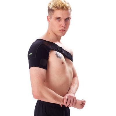 China Amazon Hot Sell Adjustable Neoprene Skin-friendly 100% Adjustable Shoulder Stability Brace With Pressure Pad for sale