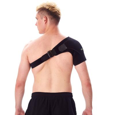 China Adjustable Breathable Shoulder Support Brace Protector Strap Wrap Bandage Sports Skin-Friendly for sale