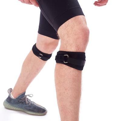 China Supply Custom Made High Quality Adjustable Sports Protective Patella Brace Strap Knee Support Brace for sale