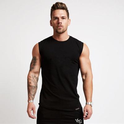 China Autumn Sports Men's Vest Fitness Viable Running Sleeveless T-shirt Fitness Training Suit for sale