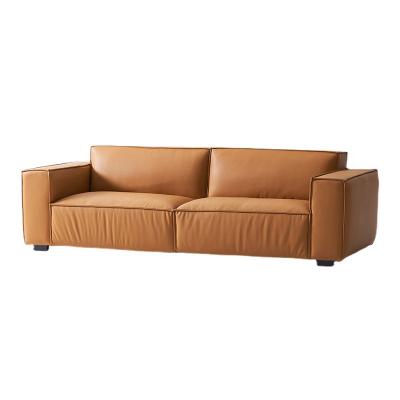 China Modular Modern Sectional Sofa L Shaped Leather Sofa Set for sale