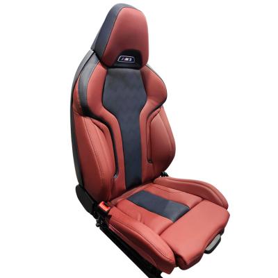 China Upgrade Facelift Car Sport Racing Bucket Seats Cover & Sponge Leather Fit For BMW X3 X4 X5 X6 3 4 5 Series 6 Series Upgrade M for sale