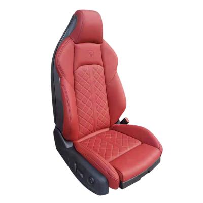 China Luxurious and comfortable high quality carbon fiber leather car wrap bucket RS sports seats for Audi A4 B9 A5 A6 A7 C8 all models funda asiento coche d'asiento for sale