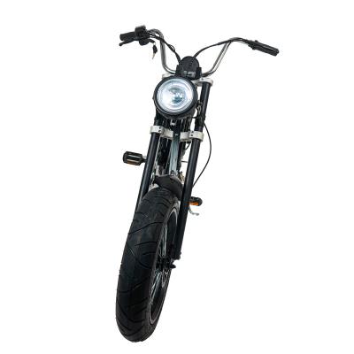 China echoppers standard electric vintage big tire bicycle retro mountain 500w ebikes for sale