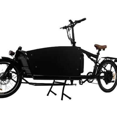 China steel frame cargo bike cargo ebike china cargo ebike with rear suspension for sale