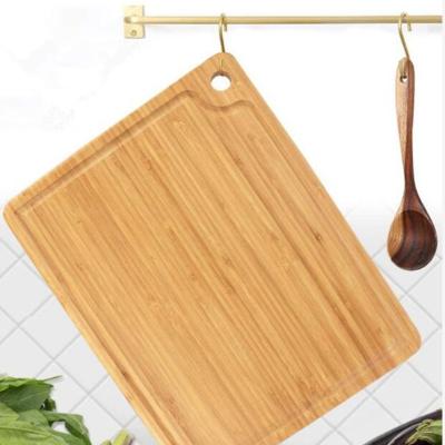 China Sustainable Bamboo Cutting Board Set with Juice Groove Kitchen Chopping Board Organic Bamboo Cutting Board for sale