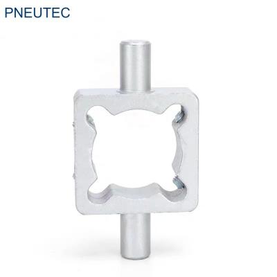 China Building Material Shop ISO-TC-32 Pneumatic Accessories Medium Cylinder Fixed Center Trunnion For SI for sale