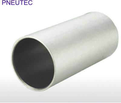 China Building Material Stores Cost Anodized Aluminum Round Shape Pipe Tube Channel For SC Double Series Air Acting Pneumatic Cylinder for sale