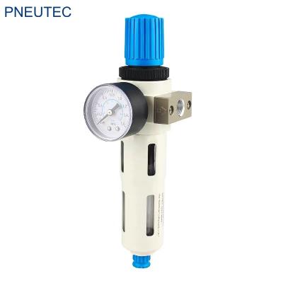 China Material of Construction Shops OFR Sintered Air Filter And Diaphragm Type Regulator With Pressure Gauge for sale