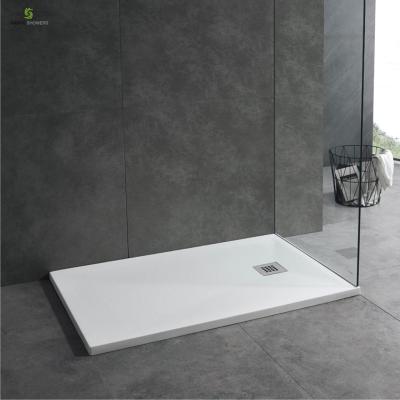 China Modern Bathroom Shower Tray Solid Outdoor Shower Tray Base for sale